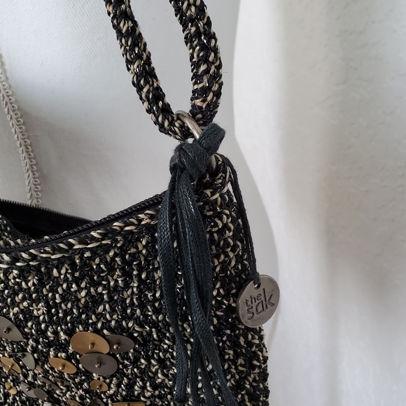 The Sak Crochet Embellished Shoulder Bag - Picture 6 of 9